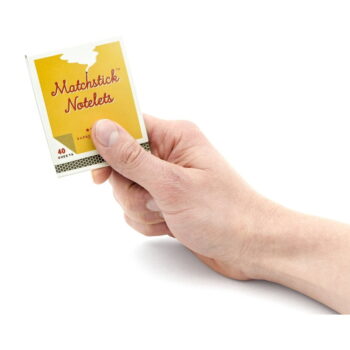 Bloček na poznámky so škrtadlom na zápalky Luckies of London Matches - Image 2