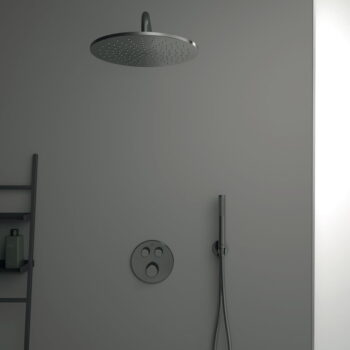 Kovová hlavová sprcha v lesklo striebornej farbe IdealRain – Ideal Standard – Obrázok 4