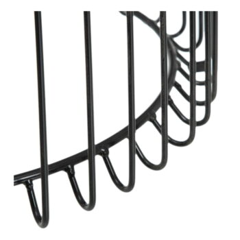 Okrúhly odkladací stolík so sklenenou doskou ø 45 cm – Ixia – Obrázok 4