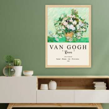 Plagát v ráme 35x45 cm Vincent Van Gogh – Wallity - Image 2