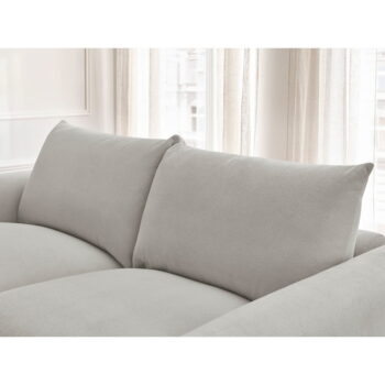 Svetlosivá rozkladacia pohovka 214 cm Ernest – Bobochic Paris - Image 3