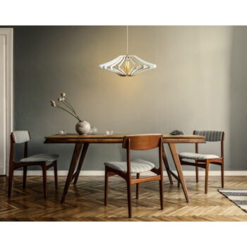 Biele závesné svietidlo ø 47 cm – Opviq lights - Image 2