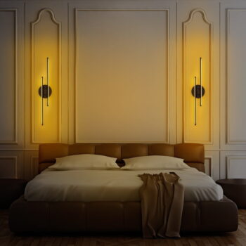 Čierne LED nástenné svietidlo Umut – Opviq lights - Image 6