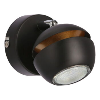Nástenné svietidlo v čierno-zlatej farbe Boni - Candellux Lighting - Image 2