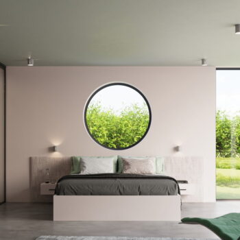 Sivé stropné svietidlo s kovovým tienidlom Vulco – Nice Lamps - Image 5