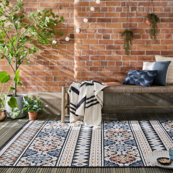 Modrý vonkajší koberec 230x160 cm Aster - Flair Rugs - Image 3