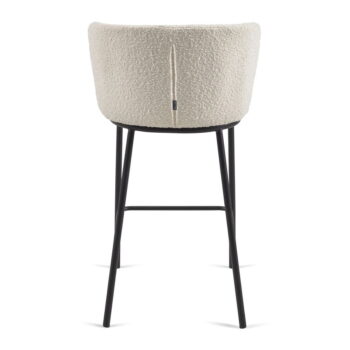 Biela barová stolička (výška sedadla 65 cm) Ciselia – Kave Home - Image 7