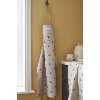 Utierky, zástera a chňapka v súprave 5 ks Bumble Bees – Cooksmart ® - Image 4