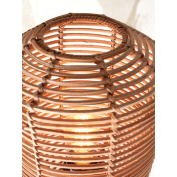Stolová lampa s ratanovým tienidlom v prírodnej farbe (výška 45 cm) Tanami – Good&Mojo - Image 4