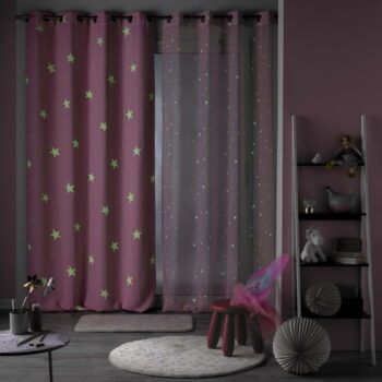 Detský záves 140x240 cm Fluo – douceur d'intérieur – Obrázok 6