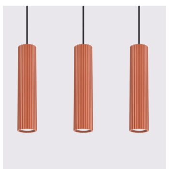 Závesné svietidlo v tehlovej farbe Gleam – Nice Lamps – Obrázok 9
