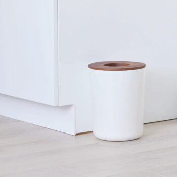 Biely odpadkový kôš iDesign Eco Vanity - Image 4
