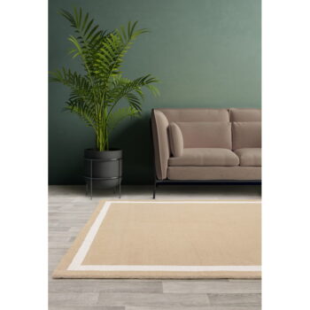 Béžový ručne tkaný vlnený koberec 68x240 cm Albi – Asiatic Carpets - Image 2