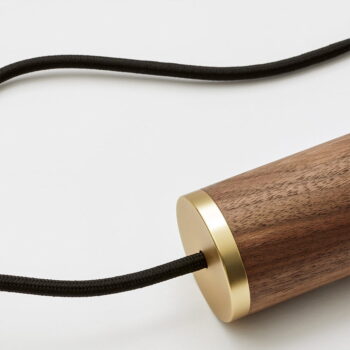 Tmavohnedé závesné svietidlo ø 5 cm Knuckle – tala - Image 4