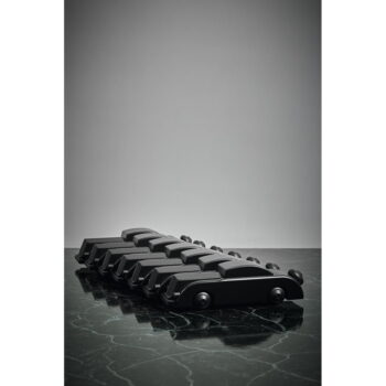 Čierna soška z masívneho bukového dreva Kay Bojesen Denmark Limousine – Obrázok 3