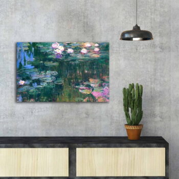 Nástenná reprodukcia na plátne Claude Monet, 45 × 70 cm - Image 2