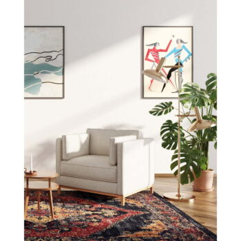 Krémové relaxačné kreslo Celerio – Ame Yens - Image 3