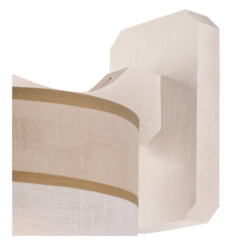 Svetlohnedé nástenné svietidlo ø 16 cm Andrea – LAMKUR - Image 5