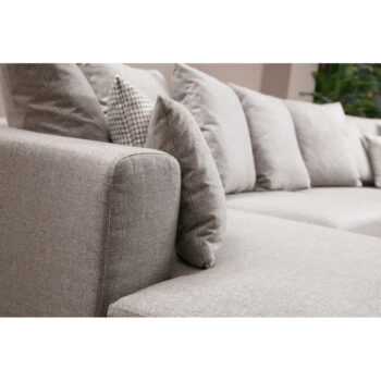 Svetlosivá rohová pohovka (do "U") Colorado – Balcab Home - Image 4