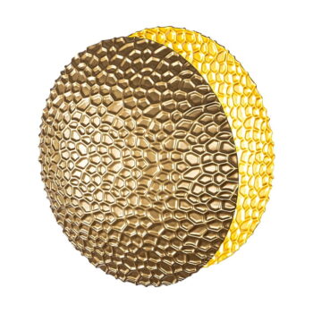 LED nástenné svietidlo v zlatej farbe ø 21 cm Yosma – Opviq lights - Image 4