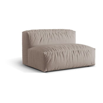 Béžový modul pohovky (stredový diel) Martina – Micadoni Home - Image 2