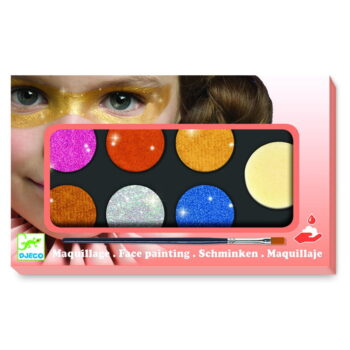 Set maľovanie na tvár Djeco Glitter - Image 2