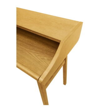 Pracovný stôl v dekore duba so sekretárom 44x115 cm Carteret – Woodman - Image 8