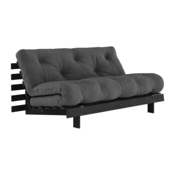 Tmavosivá rozkladacia pohovka 160 cm Roots Black Night – Karup Design - Image 2