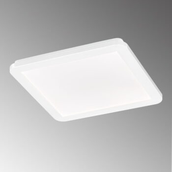 Biele LED stropné svietidlo 30x30 cm Gotland – Fischer & Honsel - Image 2