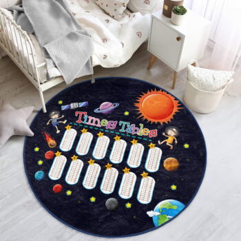 Čierny detský koberec ø 100 cm Comfort – Mila Home - Image 2