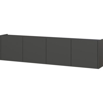 Antracitový TV stolík 183x45 cm Piana – Germania - Image 3