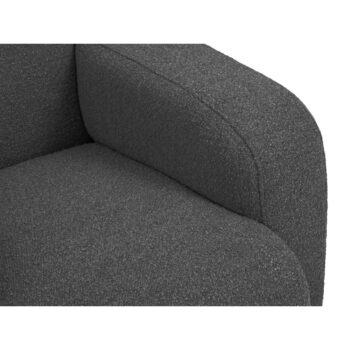 Tmavosivá rohová pohovka z textílie bouclé (ľavý roh) Molino – Micadoni Home - Image 4