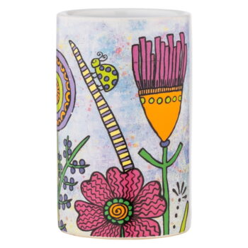 Keramický téglik na zubné kefky Rollin'Art Full Bloom – Wenko - Image 8