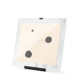 Čierny sklenený stojací rámček 26x30,5 cm Flute – Umbra – Obrázok 3