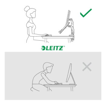 Držiak na monitor a laptop Ergo – Leitz - Image 2
