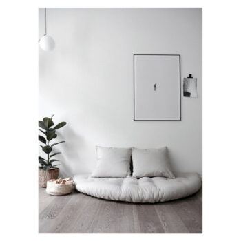 Rozkladacie kreslo so svetlobéžovým poťahom Karup Design Nido Natural - Image 7
