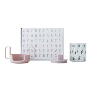 Levanduľovofialový detský hrnček Design Letters Grow With Your Cup - Image 3
