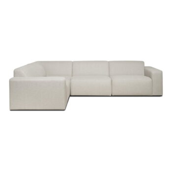Béžový/krémovobiely modul pohovky Roxy – Scandic - Image 9
