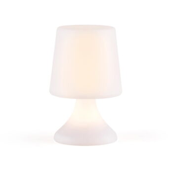Biela LED stolová lampa na diaľkové ovládanie (výška  25,5 cm) Midnat – Villa Collection – Obrázok 7