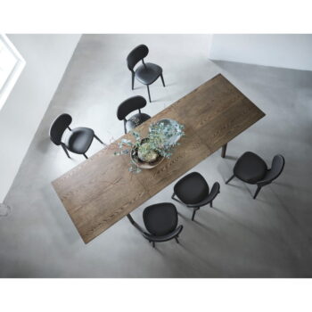 Rozkladací jedálenský stôl s doskou v dubovom dekore 95x190 cm Baro – Unique Furniture - Image 2