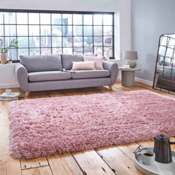 Ružový koberec Think Rugs Polar, 80 x 150 cm - Image 5