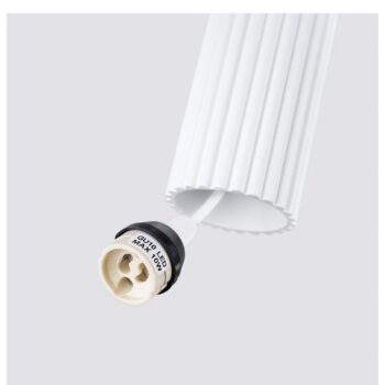 Biele závesné svietidlo Gleam – Nice Lamps – Obrázok 3