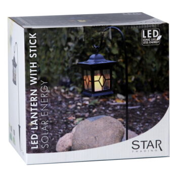 LED solárny záhradný lampáš Star Trading Light, výška 14,5 cm - Image 9