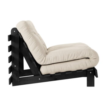 Béžové kreslo Roots Black Night – Karup Design - Image 3