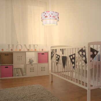 Biele detské svietidlo ø 30 cm Kinder – Squid Lighting - Image 4
