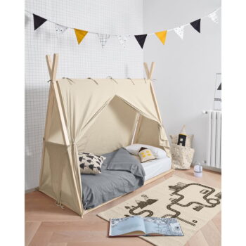 Detská posteľ 70x140 cm v prírodnej farbe Maralis Teepee – Kave Home - Image 6