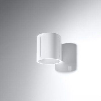 Biele nástenné svietidlo Vulco – Nice Lamps