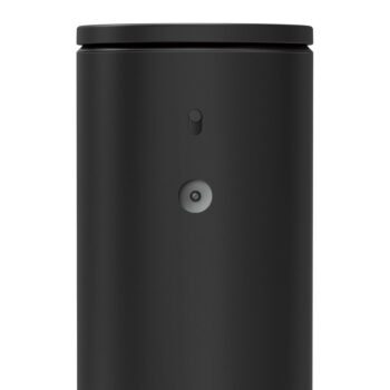 Čierny bezdotykový oceľový dávkovač mydla 266 ml – simplehuman – Obrázok 4