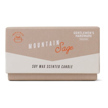 Vonná  sójová sviečka doba horenia 40 h Mountain Sage – Gentlemen's Hardware - Image 2