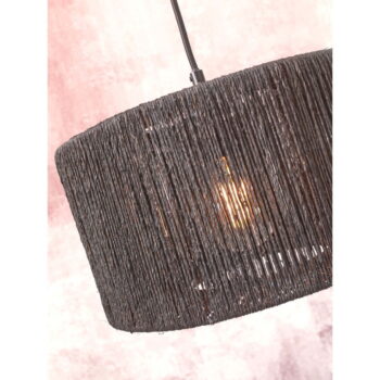 Čierna stojacia lampa s tienidlom z juty (výška 150 cm) Iguazu – Good&Mojo - Image 10